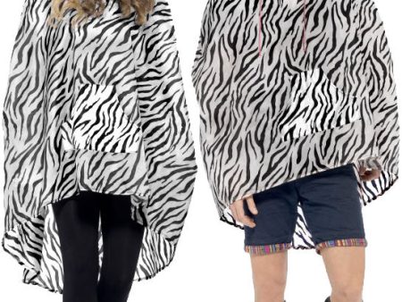 Zebra Party Poncho Regenschutz Online Hot Sale