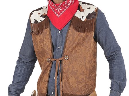 Wild West Cowboy Weste für Herren Hot on Sale