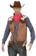 Wild West Cowboy Weste für Herren Hot on Sale