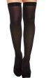 Schwarze Overknees schlicht Online Hot Sale