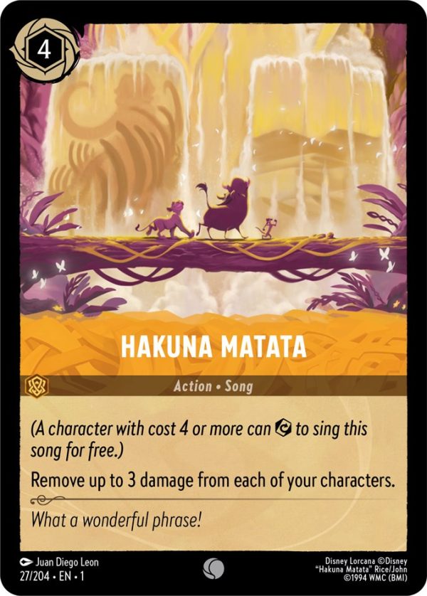 Hakuna Matata (27 204) - The First Chapter  [Common] Supply