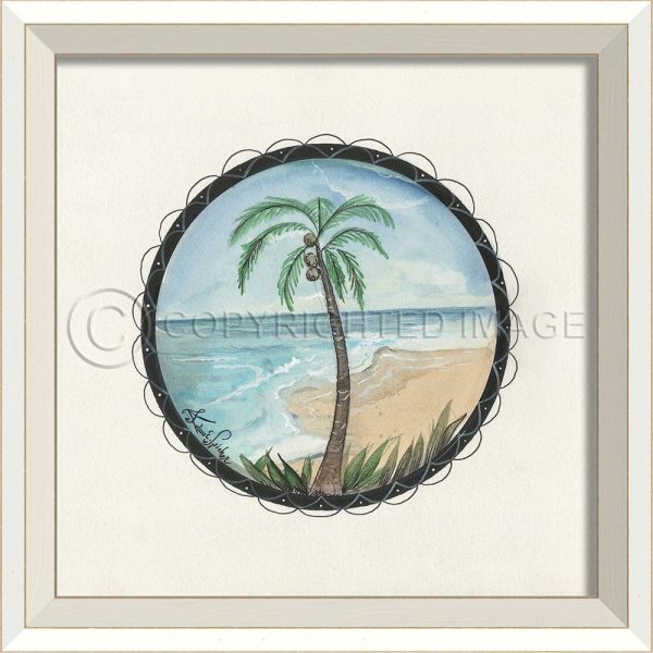 Spicher & Company WC Porthole to the Palm Tree 27132 Online Sale