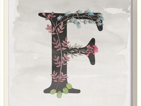 Spicher & Company WC Garden Alphabet F 13764 Online now