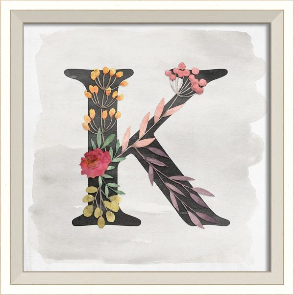 Spicher & Company WC Garden Alphabet K sm 13911 Fashion