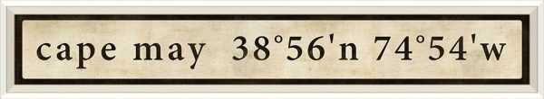 Spicher & Company WC Cape May Coordinates 18454 For Sale