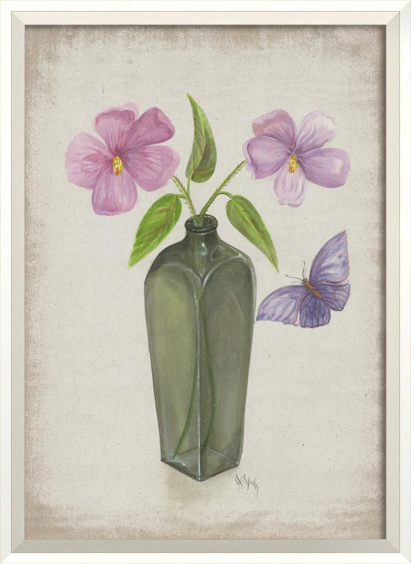 Spicher & Company WC Flower in Bottle 4 lg 35334 Online Sale