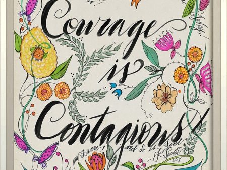 Spicher & Company WC Wildflowers Courage is Contagious 26168 For Discount