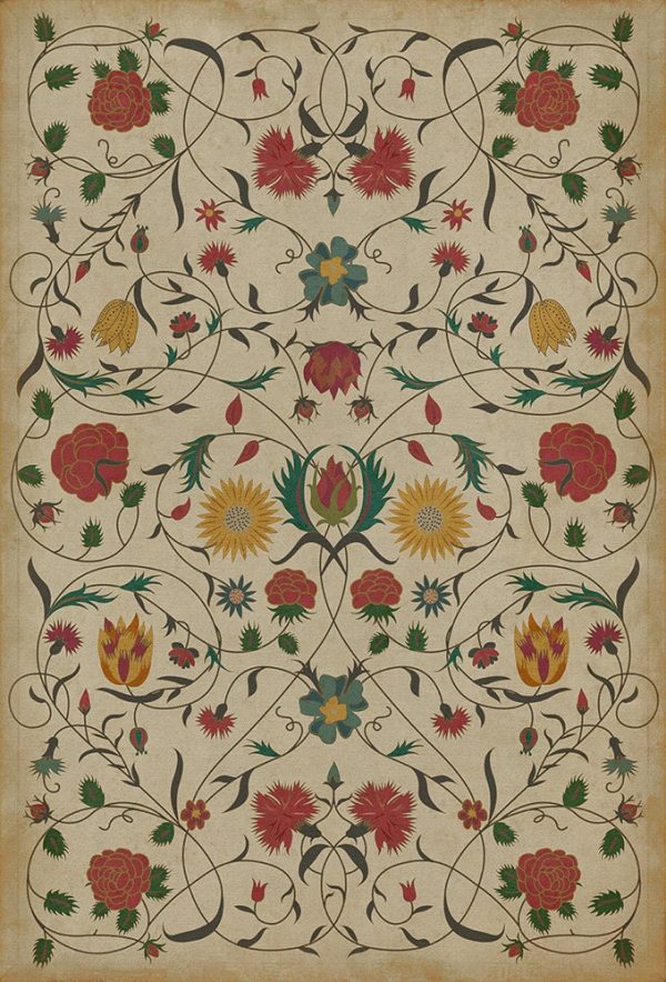 Spicher & Company Williamsburg - Floral - Abigail 38x56 14107 For Cheap