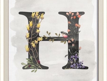 Spicher & Company WC Garden Alphabet H sm 13908 Discount