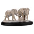 Swarovski Crystal Myriad Kujali Elephants Figurine 5598485 on Sale