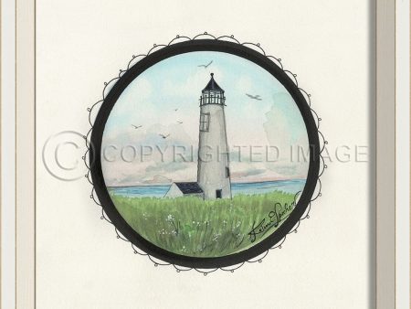 Spicher & Company WC Porthole to the White Lighthouse 27136 on Sale