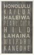 Spicher & Company WC Hawaii Beach Cities on gray 87476 Supply