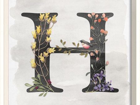 Spicher & Company WC Garden Alphabet H 13766 For Cheap