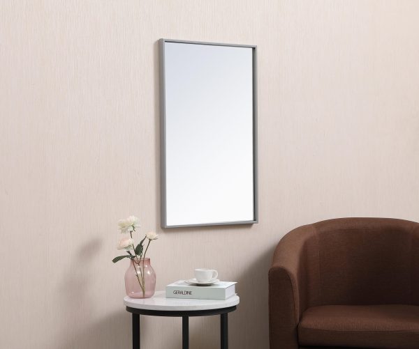 Elegant Lighting Vanity Mirror MR41828GR Cheap