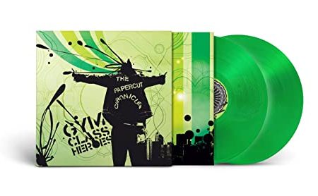 GYM CLASS HEROES - PAPERCUT CHRONICLES - EMERALD GREEN COLORED VINYL For Cheap