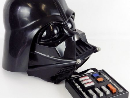 STAR WARS: DARTH VADER HELMET - 2004 W SOUND BOX - ADULT SIZE-WEAR FROM USE Online